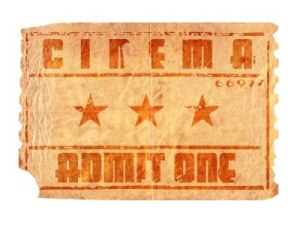 Old Movie Ticket